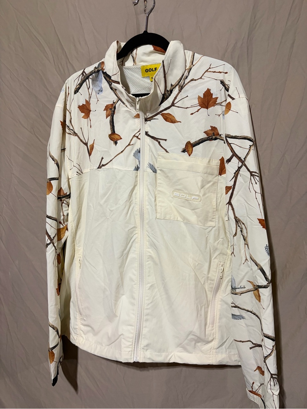 Golf wang owl camo windbreaker